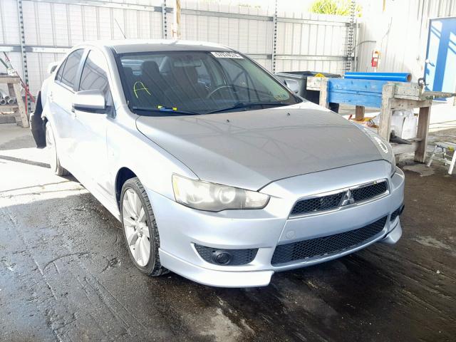 JA3AU86W49U014281 - 2009 MITSUBISHI LANCER GTS SILVER photo 1