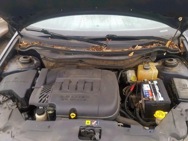 2A8GM68XX7R346847 - 2007 CHRYSLER PACIFICA T BLUE photo 7