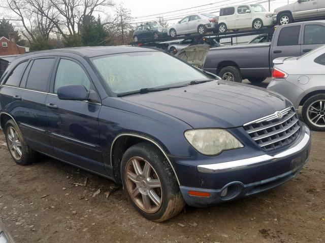 2A8GM68XX7R346847 - 2007 CHRYSLER PACIFICA T BLUE photo 9