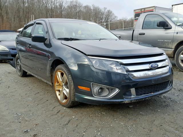 3FAHP0DC3AR359062 - 2010 FORD FUSION SPO GREEN photo 1