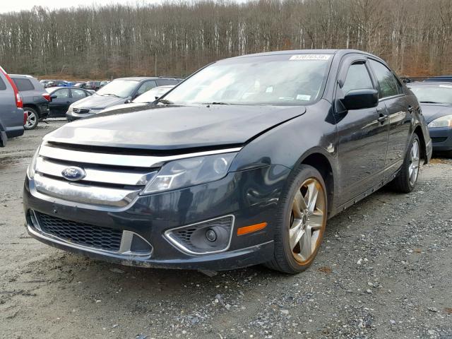 3FAHP0DC3AR359062 - 2010 FORD FUSION SPO GREEN photo 2