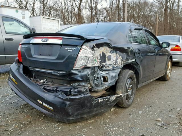 3FAHP0DC3AR359062 - 2010 FORD FUSION SPO GREEN photo 4