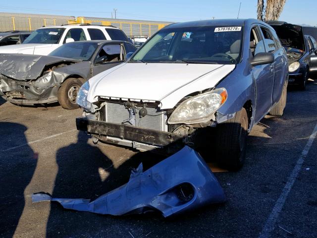 2T1KR32E38C710150 - 2008 TOYOTA COROLLA MA BLUE photo 2