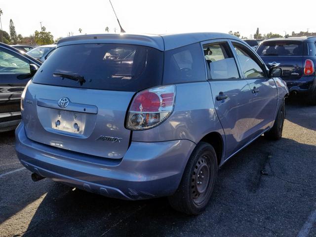 2T1KR32E38C710150 - 2008 TOYOTA COROLLA MA BLUE photo 4