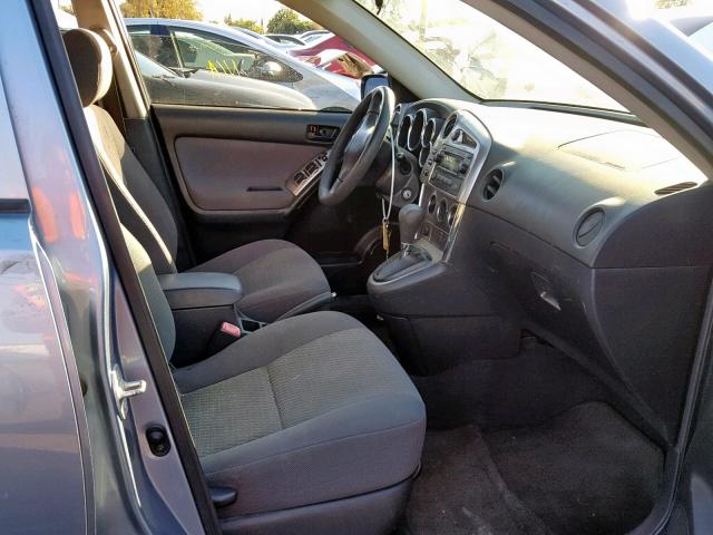 2T1KR32E38C710150 - 2008 TOYOTA COROLLA MA BLUE photo 5