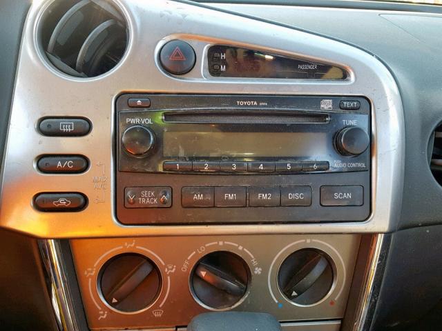 2T1KR32E38C710150 - 2008 TOYOTA COROLLA MA BLUE photo 9