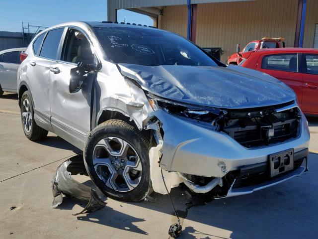 7FARW1H81JE035823 - 2018 HONDA CR-V EXL SILVER photo 9