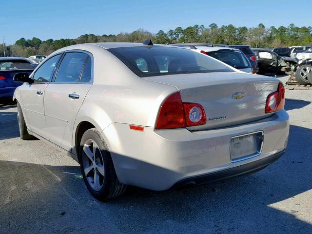 1G1ZC5EU5CF312736 - 2012 CHEVROLET MALIBU 1LT GOLD photo 3