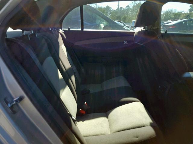 1G1ZC5EU5CF312736 - 2012 CHEVROLET MALIBU 1LT GOLD photo 6