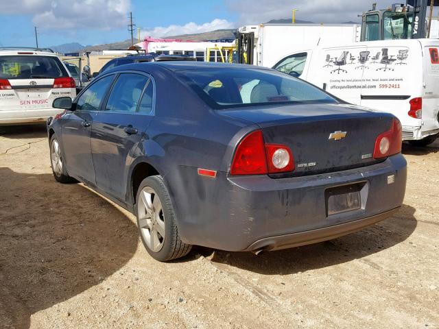 1G1ZA5EU7BF308000 - 2011 CHEVROLET MALIBU LS GRAY photo 3