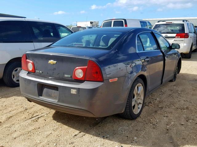 1G1ZA5EU7BF308000 - 2011 CHEVROLET MALIBU LS GRAY photo 4