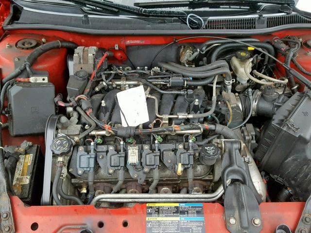 2G1WD57C091289421 - 2009 CHEVROLET IMPALA SS RED photo 7