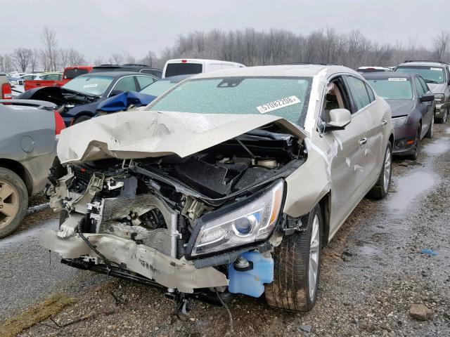 1G4GB5G35FF275015 - 2015 BUICK LACROSSE GRAY photo 2