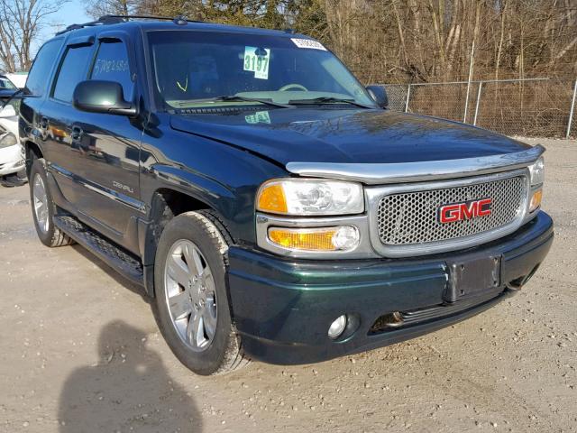 1GKEK63U33J190722 - 2003 GMC YUKON DENA GREEN photo 1