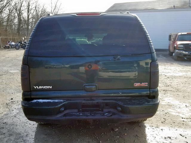 1GKEK63U33J190722 - 2003 GMC YUKON DENA GREEN photo 10