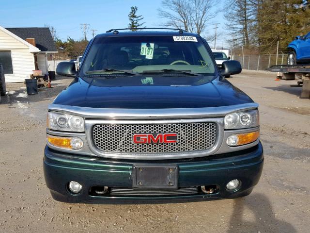 1GKEK63U33J190722 - 2003 GMC YUKON DENA GREEN photo 9