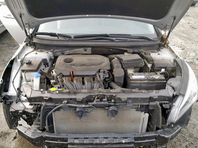 5NPE34AF9GH317974 - 2016 HYUNDAI SONATA SPO SILVER photo 7