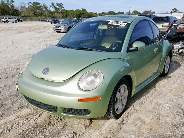 3VWRW31C27M502951 - 2007 VOLKSWAGEN NEW BEETLE Yaşıl foto 2