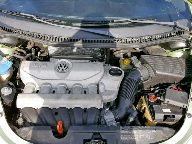 3VWRW31C27M502951 - 2007 VOLKSWAGEN NEW BEETLE Yaşıl foto 7