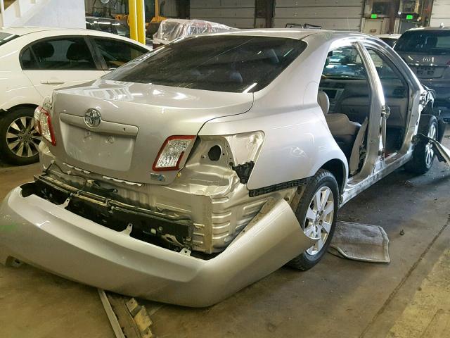 4T1BB46K99U085330 - 2009 TOYOTA CAMRY HYBR SILVER photo 4