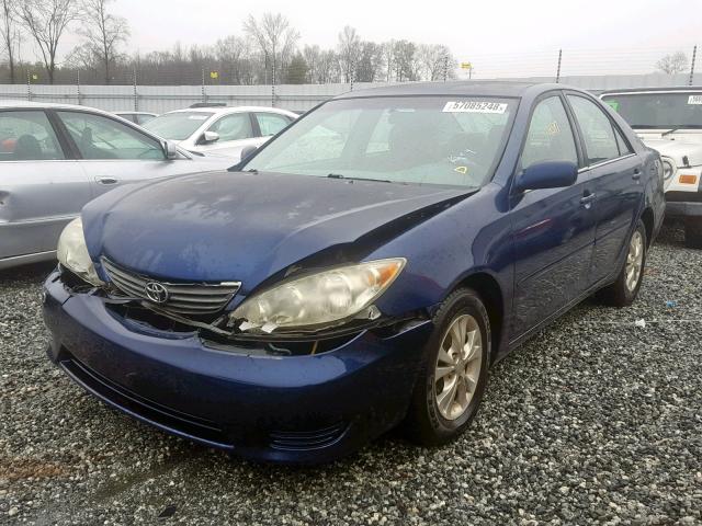 4T1BE32K96U152690 - 2006 TOYOTA CAMRY LE BLUE photo 2