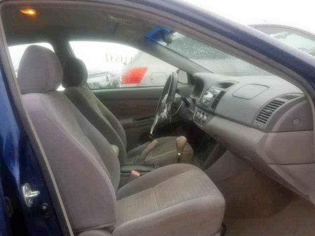 4T1BE32K96U152690 - 2006 TOYOTA CAMRY LE BLUE photo 5