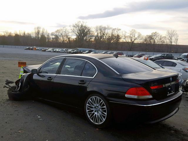 WBAGN63432DR05455 - 2002 BMW 745 LI BLACK photo 3