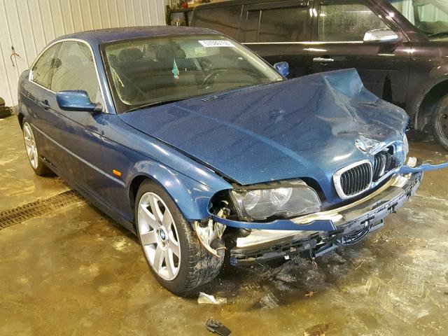 WBABN33411JW55206 - 2001 BMW 325 CI BLUE photo 1