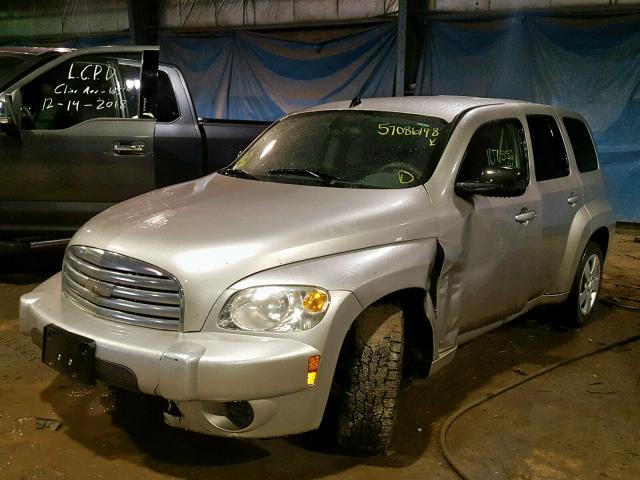 3GNDA13D17S632812 - 2007 CHEVROLET HHR LS SILVER photo 2