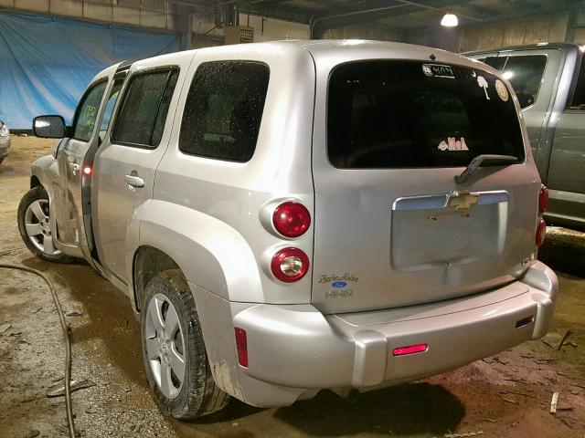 3GNDA13D17S632812 - 2007 CHEVROLET HHR LS SILVER photo 3