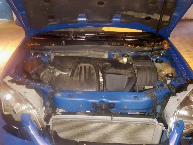 1G2AL18F287143288 - 2008 PONTIAC G5 BLUE photo 7