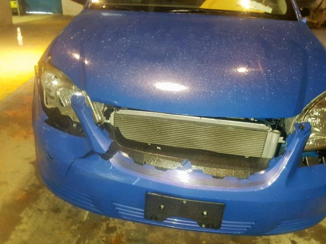 1G2AL18F287143288 - 2008 PONTIAC G5 BLUE photo 9