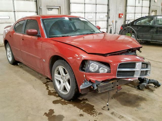 2B3CA3CV0AH188536 - 2010 DODGE CHARGER SX RED photo 1