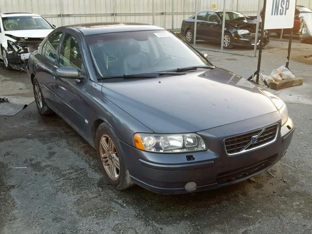 YV1RS592962554681 - 2006 VOLVO S60 2.5T GRAY photo 1