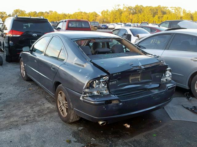 YV1RS592962554681 - 2006 VOLVO S60 2.5T GRAY photo 3