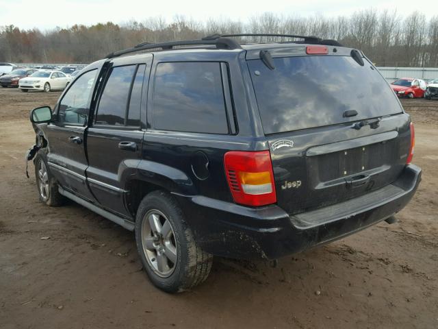 1J8GW68J44C229548 - 2004 JEEP GRAND CHER BLACK photo 3