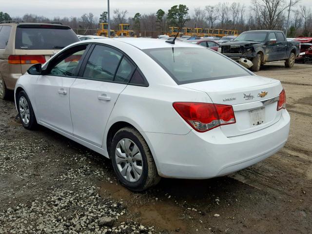 1G1PA5SH9E7353632 - 2014 CHEVROLET CRUZE LS WHITE photo 3