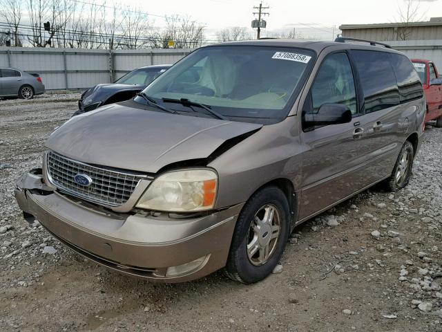 2FMDA52264BA43543 - 2004 FORD FREESTAR S GOLD photo 2