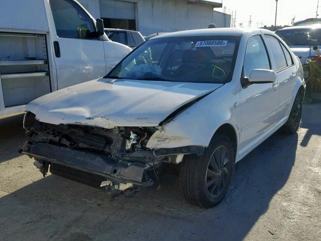 3VWRK69M33M176355 - 2003 VOLKSWAGEN JETTA GL WHITE photo 2