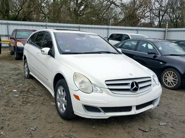 4JGCB65E86A034880 - 2006 MERCEDES-BENZ R 350 WHITE photo 1