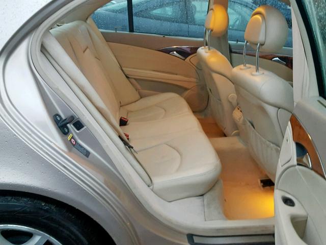 WDBUF82JX5X176359 - 2005 MERCEDES-BENZ E 320 4MAT TAN photo 6