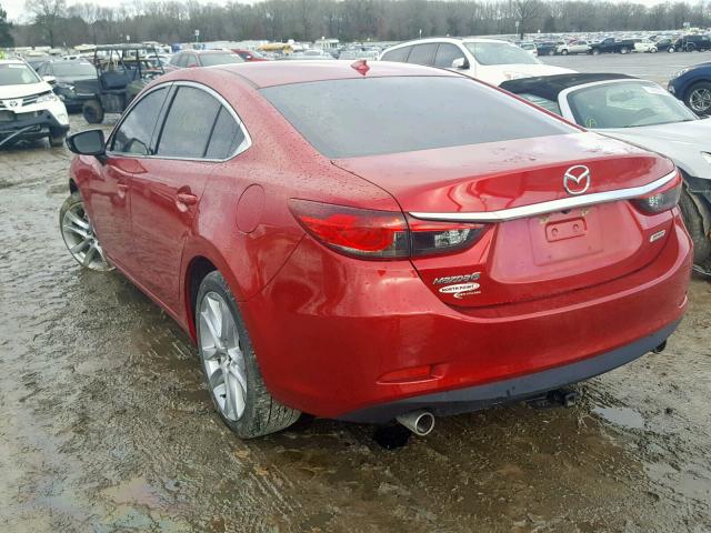 JM1GJ1T53F1205811 - 2015 MAZDA 6 TOURING RED photo 3