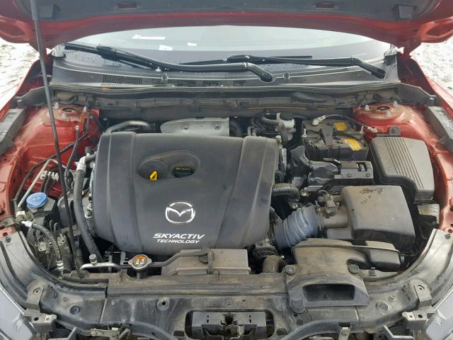 JM1GJ1T53F1205811 - 2015 MAZDA 6 TOURING RED photo 7