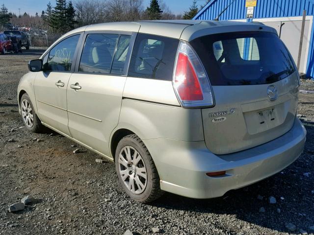 JM1CR293180311119 - 2008 MAZDA 5 GREEN photo 3