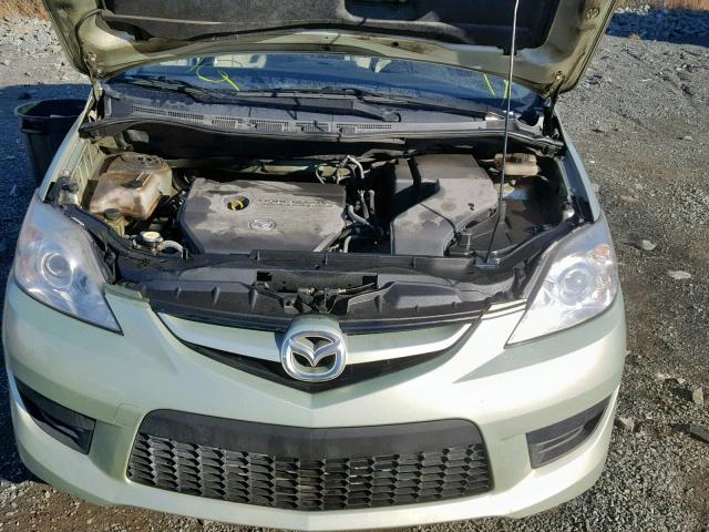 JM1CR293180311119 - 2008 MAZDA 5 GREEN photo 7