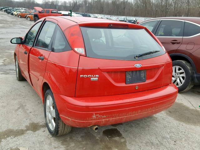 1FAFP37N87W311892 - 2007 FORD FOCUS ZX5 RED photo 3