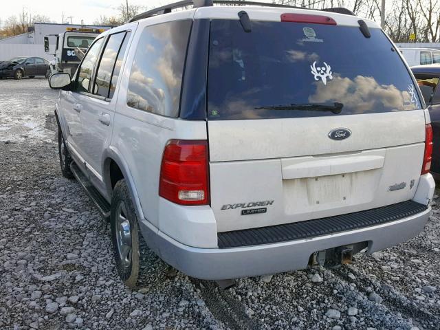 1FMDU75W72ZA78751 - 2002 FORD EXPLORER L WHITE photo 3