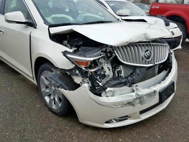 1G4GD5ED0BF190325 - 2011 BUICK LACROSSE C GOLD photo 9