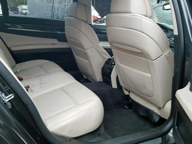 WBAKC8C54BC432627 - 2011 BMW 750LI GRAY photo 6