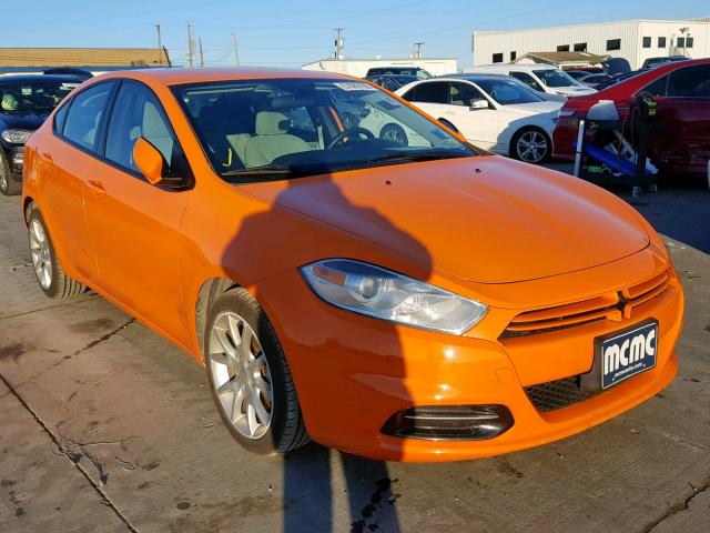 1C3CDFBA2DD326699 - 2013 DODGE DART SXT ORANGE photo 1